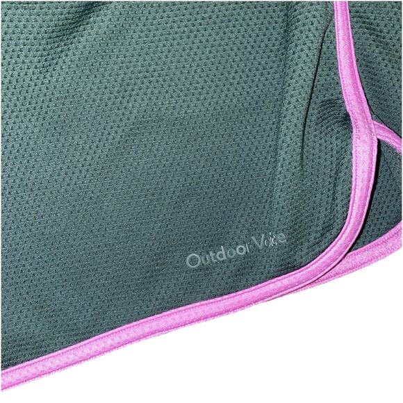 Outdoor Voices Women's RecMesh 5" Short Small Ever Green Athletic Shorts - Picture 3 of 7